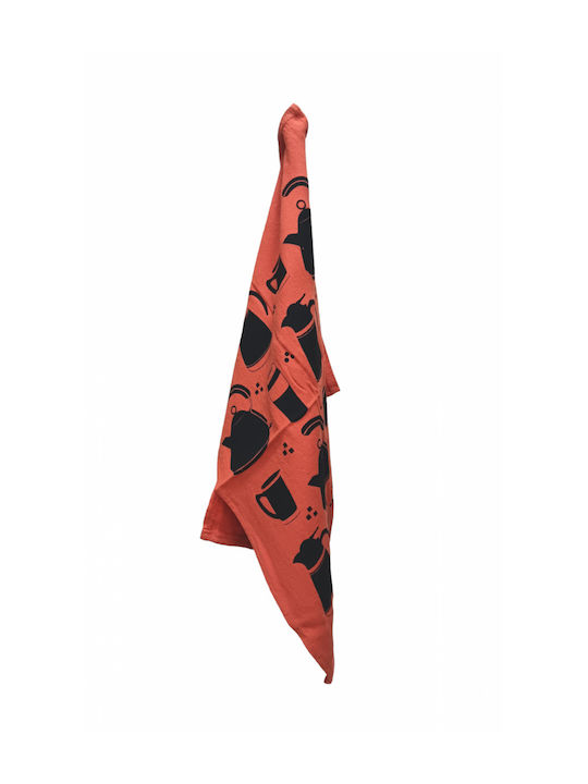 Klotsotiras Handtuch in Orange Farbe 95x47cm
