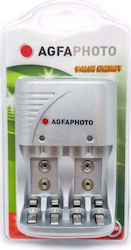 AgfaPhoto Value Energy Battery Charger 4 Baterii Dimensiune AA