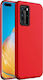 Back Cover Σιλικόνης Κόκκινο (Huawei P40 Pro)