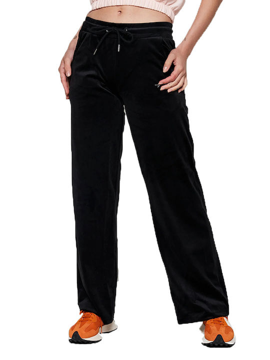 Fubu Women's Fabric Trousers Black
