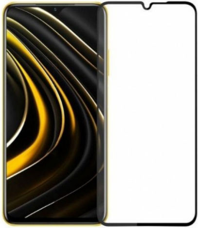 Full Face Tempered Glass Μαύρο (Poco X6 Pro)