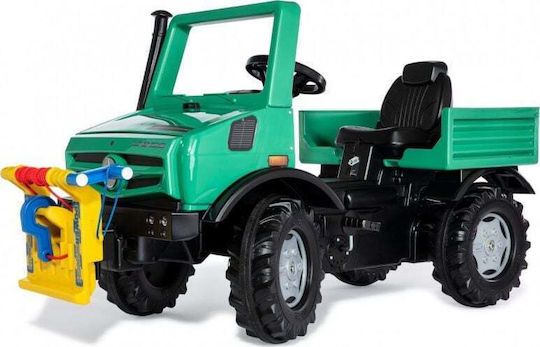 Mercedes-Benz Lastwagen Einsitzer mit Pedal Inspiriert von Grün für 3+ Jahre