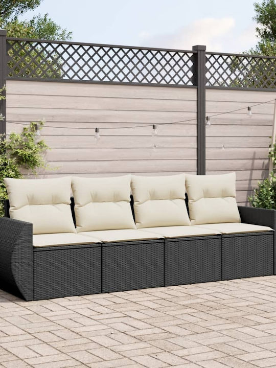 Canapea Cu Patru Locuri De Exterior Din Rattan ...