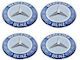 Autoemblem Aufkleber 5.5 x 5.5cm für Autoreifen 4Stück