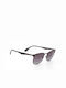 Monte Como Sunglasses with Gray Metal Frame and Purple Gradient Lens 3538 C3