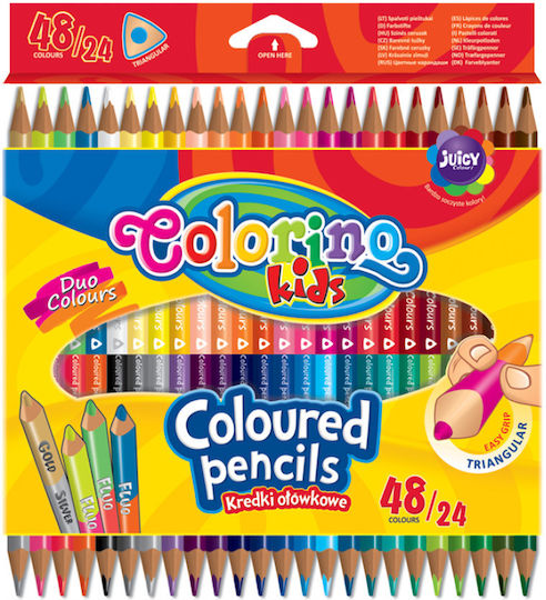 Colorino Farbstift-Set 24Stück Packung von 1