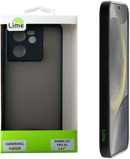 Lime Back Cover Plastic / Silicon Negru (Xiaomi 13T Pro 5G)