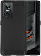 Sonique Carbon Brushed Back Cover Silicone / Plastic Black (Realme GT Neo 3)