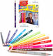 Colorino Set de creioane colorate cu vârf gros 12buc Pachet de 1 ambalaje