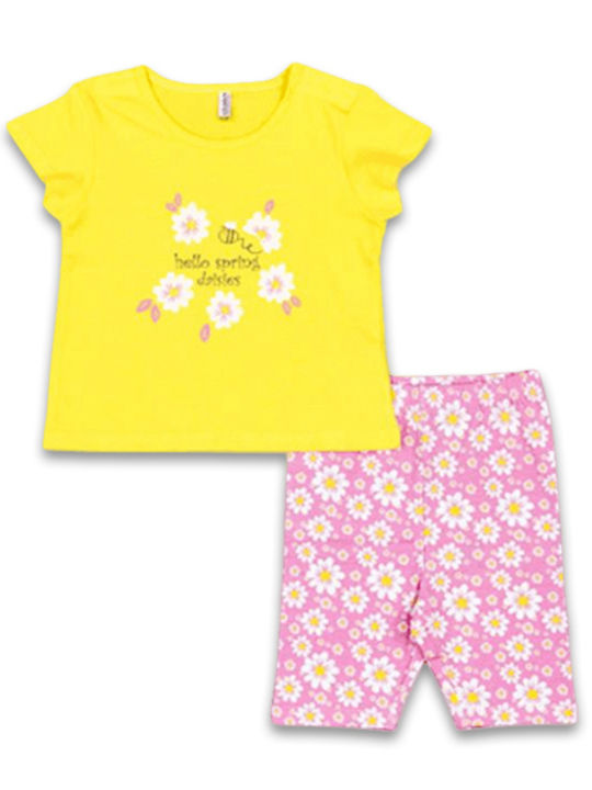 Losan Set Summer 2pcs yellow