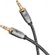 Goobay Καλώδιο Ήχου 3.5mm male - 3.5mm male Γκρ...