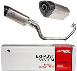 Apido Motorcycle Exhaust for Yamaha Crypton-X 135