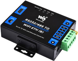 Waveshare Grade Serial Server Rs232/485 To Wifi & Ethernet Media Converter