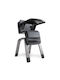 Nuna Zaaz Highchair with Plastic Frame & Plastic Seat Gray