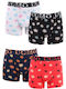 Uomo Set Kinder-Boxershorts Multicolour 4Stück