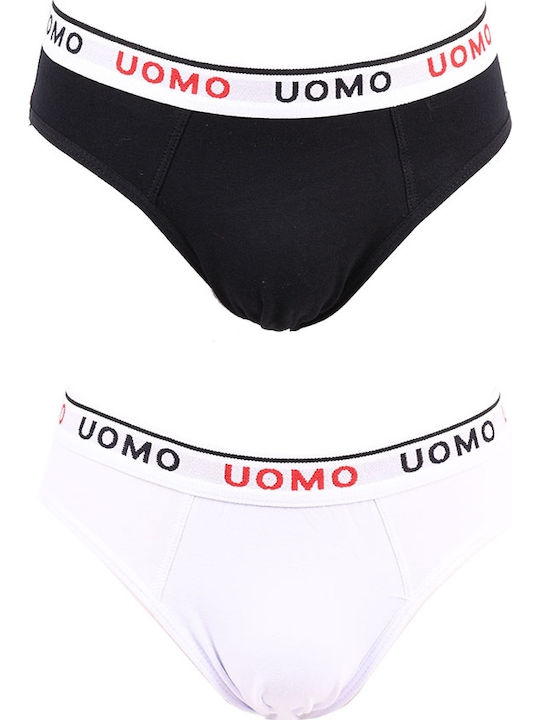 Uomo Σετ Παιδικά Βρακάκια Multicolour 2τμχ