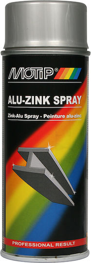 Motip Dupli Spray Verzinkung Alu-zinc Silver 400ml