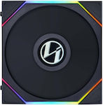 Lian Li UNI FAN TL LCD Case Fan 140mm with RGB Lighting and Connection 4-Pin PWM / 9-Pin 1pcs