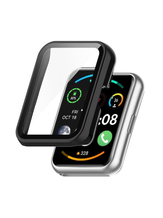 Carcasă de Plastic în culoarea Negru pentru Huawei Watch Fit, Huawei Watch Fit SE
