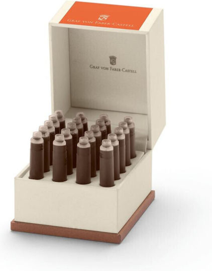 Faber-Castell Ανταλλακτικό Μελάνι για Πένα Πορτοκαλί