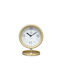 Atmosphera Tabletop Clock with Alarm Gold