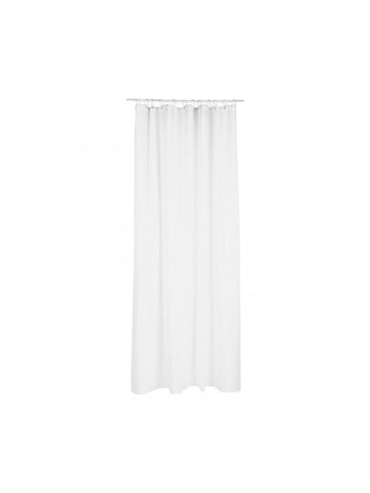 Marva Shower Curtain Fabric 180x200cm White