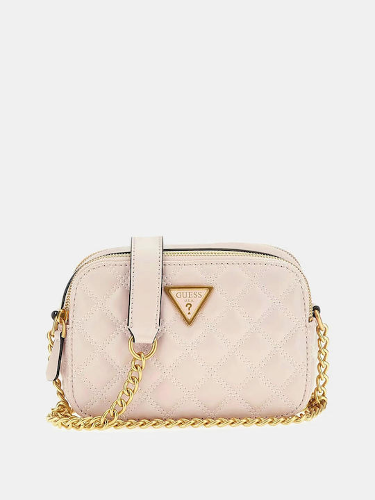 Guess Giully Camera Damen Tasche Crossbody Rosa