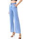 Join Damenjeanshose Schlaghose Light Blue