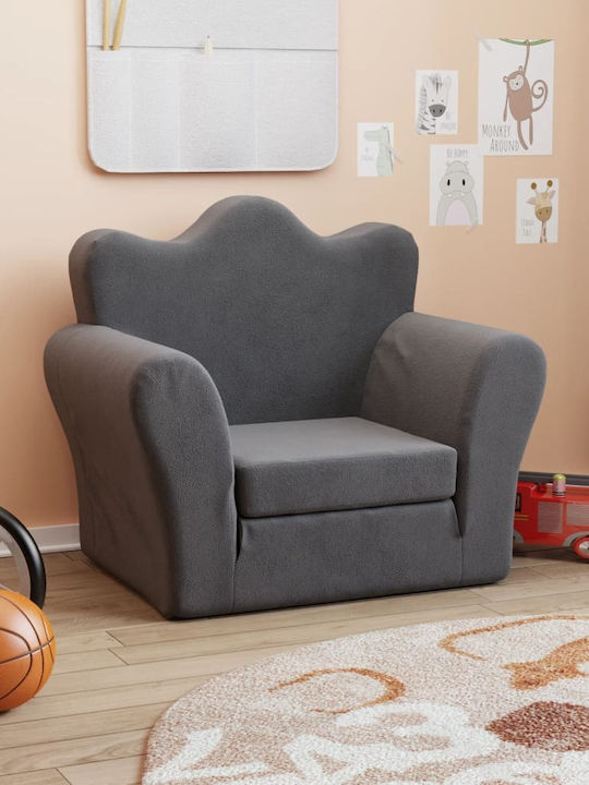 Sofa with Armrests Gray