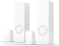 Philips Hue Secure Ασύρματος Αισθητήρας Επαφής ZigBee & Hue Bridge 2τμχ Philips Hue Secure Ασύρματος Αισθητήρας Επαφής ZigBee & Hue Bridge 2τμχ