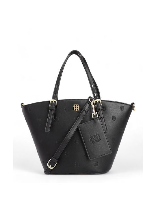 Tommy Hilfiger Women's Bag Shopper Shoulder Black