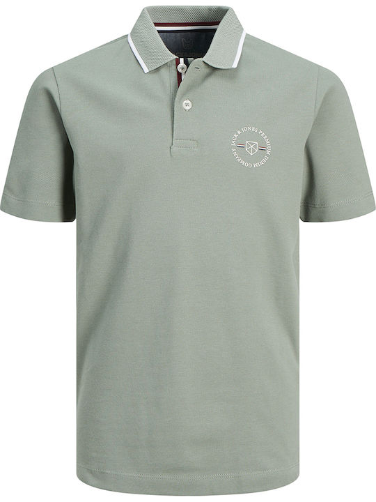 Jack & Jones Kinderpolo Kurzarm grau