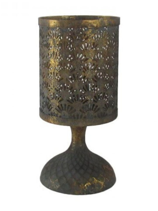 Fylliana Candle Holder Metal in Gold Color 12.5...