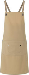 Karlowsky Ποδιά Kellner Ganzkörper Beige