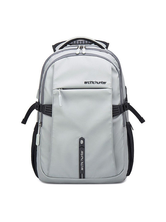 Arctic Hunter B00388 Wasserdicht Tasche Rucksack für Laptop 15.6" in Gray Farbe