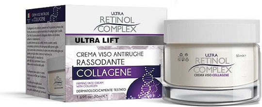 Retinol Complex Ultra Lift Rich Cremă de Față pentru Hidratare, Anti-îmbătrânire și Tonifiere cu Colagen 50ml
