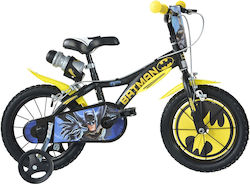 Dino Bikes Batman 16" Kinder Fahrrad BMX Schwarz