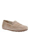 Boys Suede Slip-On Moccasins Brown