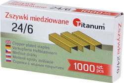 Titanum Bürobedarf 24/6 Größe 1000 Stück