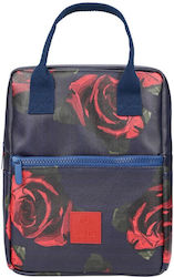 Estia Insulated Bag Handbag Save the Aegean 7 liters Electric Roses Blue