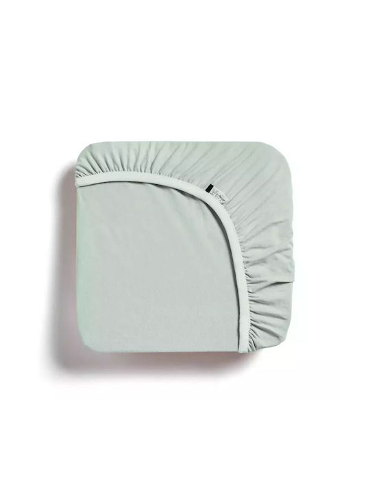 Ergo Pouch Βρεφικό Σεντόνι Κούνιας Βαμβακερό Πράσινο 140x70εκ.