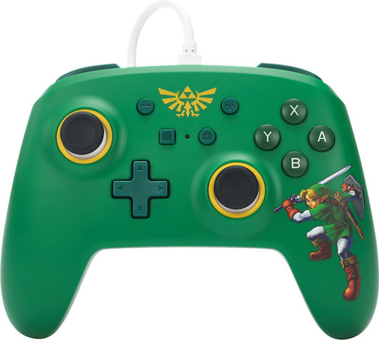 PowerA Gamepad Cu Fir Pentru Switch Hyrule Defender