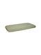 Little Dutch Little Baby Sheet Crib Cotton Fitted Green 120x60cm