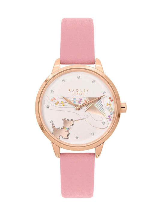 Radley Ρολόι Μπαταρίας με Δερμάτινο Λουράκι