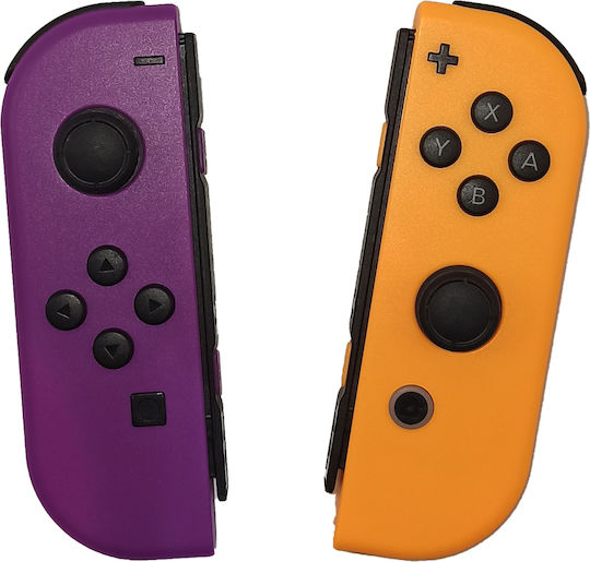 Joy-Con Set Ασύρματο Gamepad για Switch Purple/Neon Orange