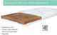 Bebe Strom Mattress Cradle with Coconut Fiber 60cmx90cm