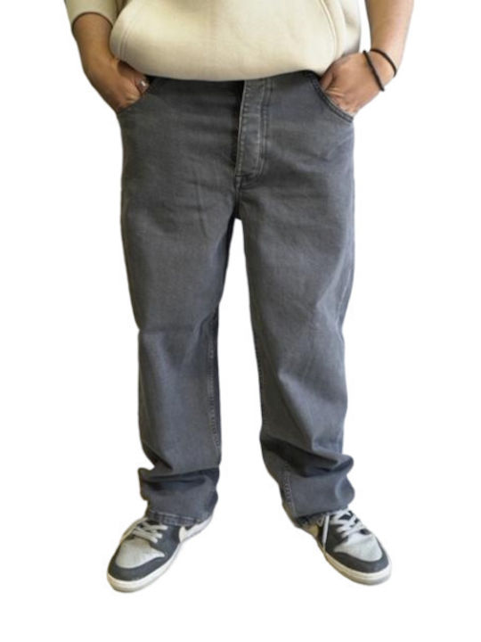 Homeboy X-tra Pantaloni de Bărbați din Jean în Croială Slim Grey
