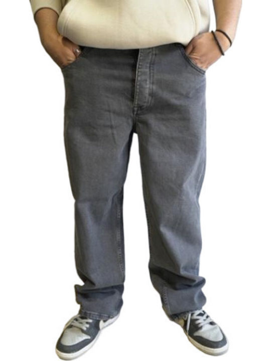 X-tra Ανδρικό Παντελόνι Τζιν με Slim Baggy Εφαρμογή Γκρι