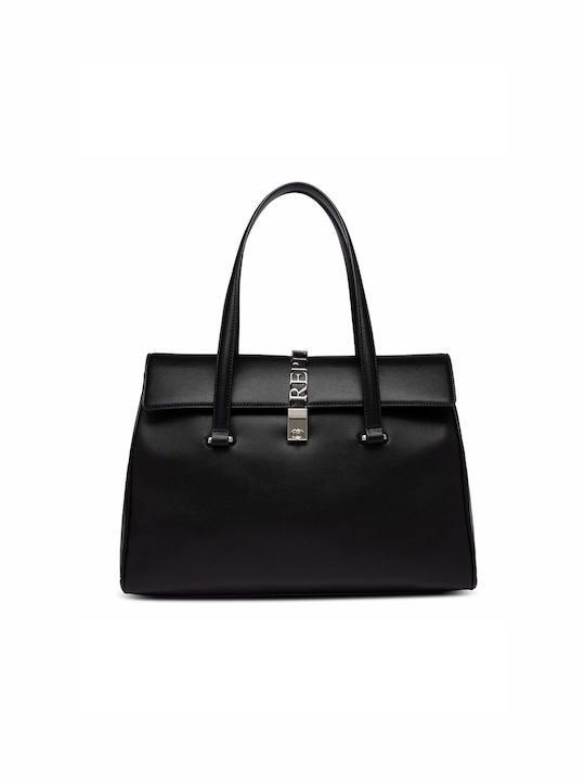 Replay Damen Tasche Tote Hand Schwarz