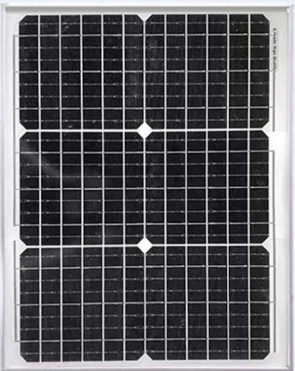 POLY-209-TYNB-18V-30W Polycrystalline Solar Panel 30W 18V 510x420mm